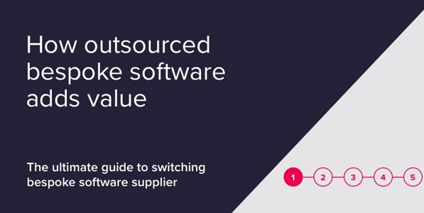 How outsourced bespoke software adds value