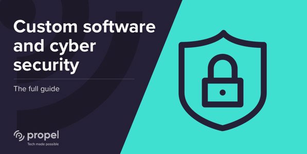 Ensuring cyber security through custom software development